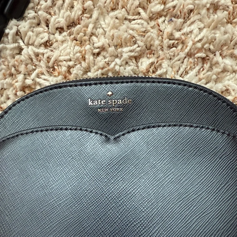 Kate Spade Black Leather Crossbody Bag - Picture 2 of 4